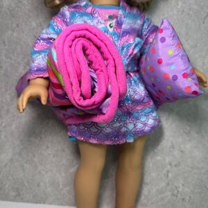 "Sleepover" Doll Clothes/Pillow/Sleeping Bag For 18" Dolls My Life As•AGirl •OG